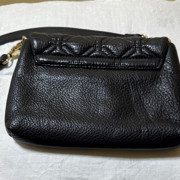 Kate Spade Black Quilted Crossbody Bag with Gold Hardware - Picture 13 of 16